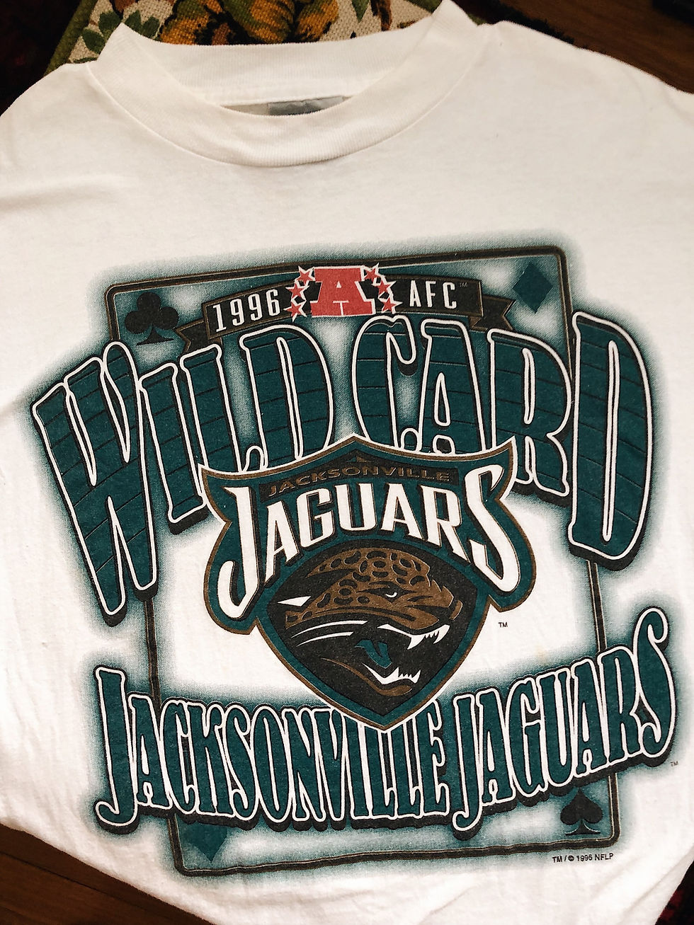 Miniatura: 1995 Jacksonville Jaguars Tee
