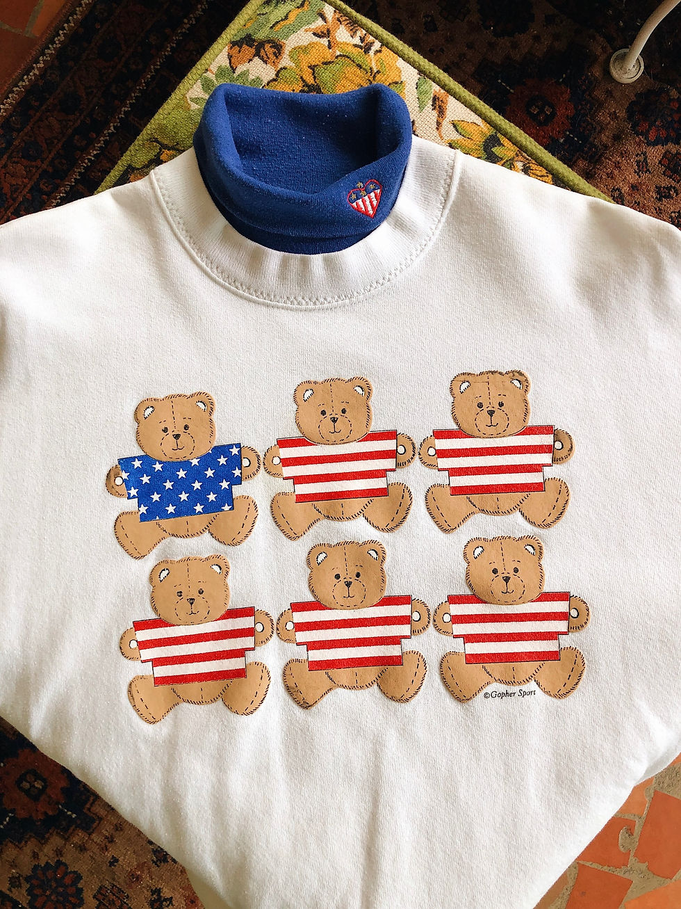 Miniatura: Teddy Flag Pullover