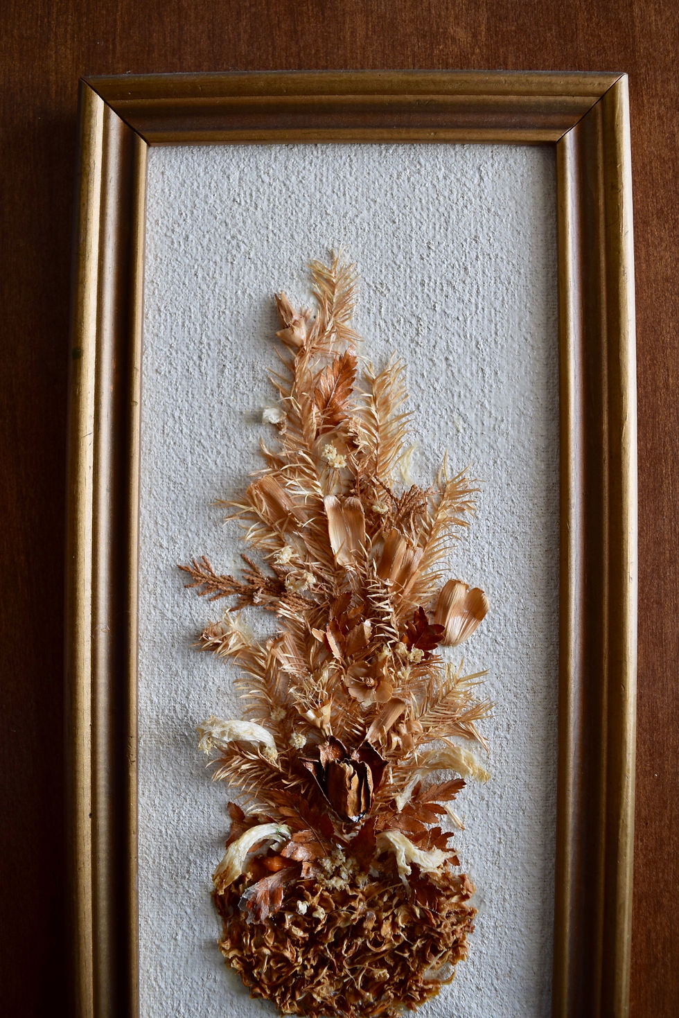Miniatura: Homemade 1995 Dried Flower Bouquet
