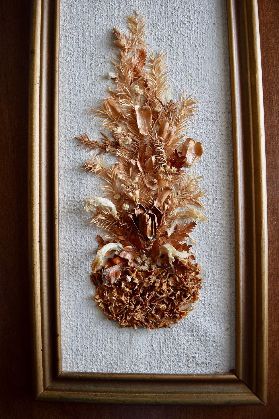 Miniatura: Homemade 1995 Dried Flower Bouquet