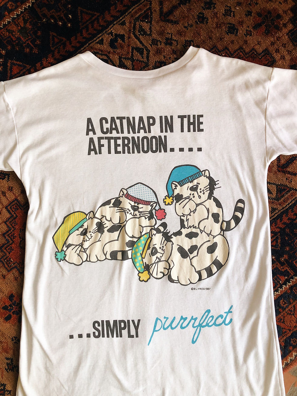 Miniatura: 1987 Catnap Sleep Shirt
