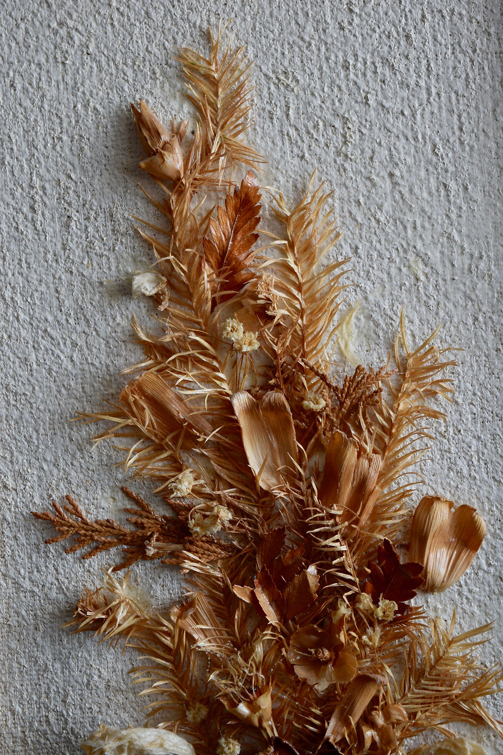 Miniatura: Homemade 1995 Dried Flower Bouquet