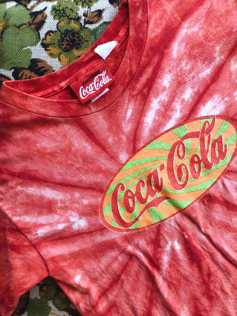 Miniatura: Tie Dye Coca Cola Tee