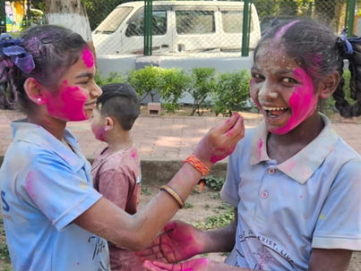 Holi Fest der Farben