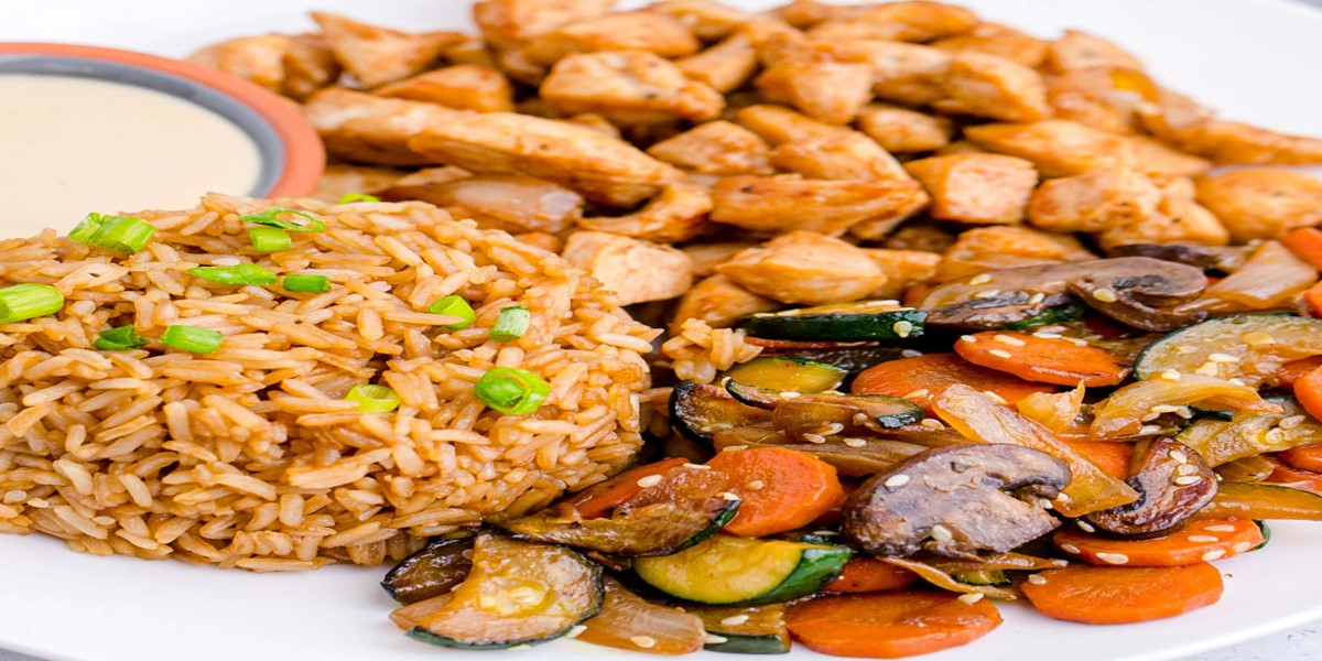 Arranged Food and Objects