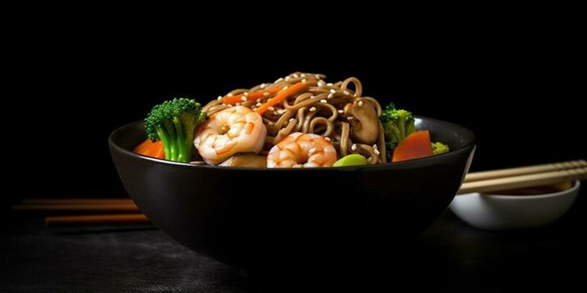 Arranged Food and Objects