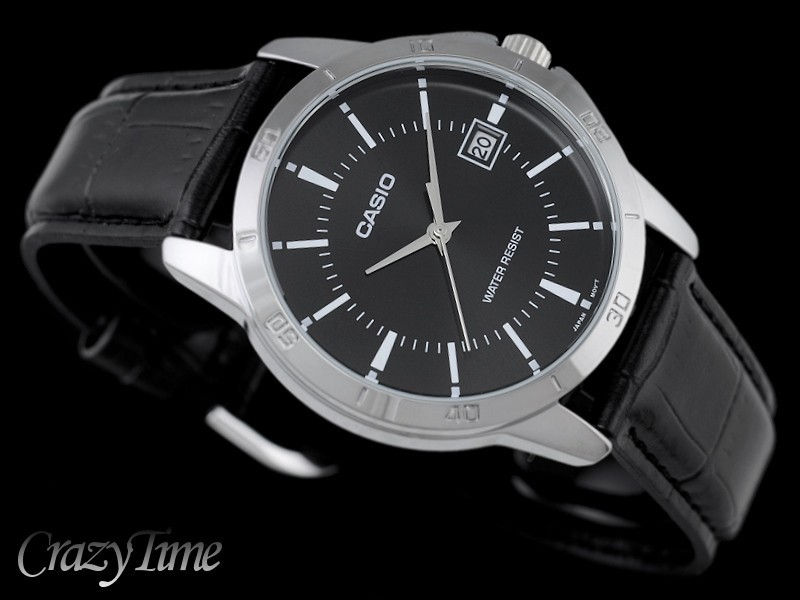 Thumbnail: CASIO Watch MTP-V004L-1A for Men ‫(Analog, Casual