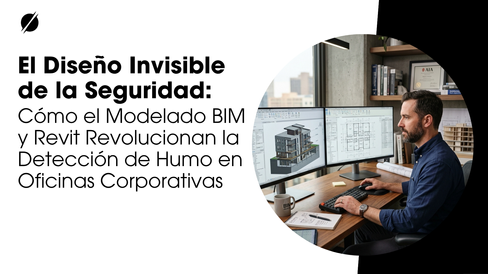 El Diseño Invisible de la Seguridad: Cómo el Modelado BIM y Revit Revolucionan la Detección de Humo en Oficinas Corporativas