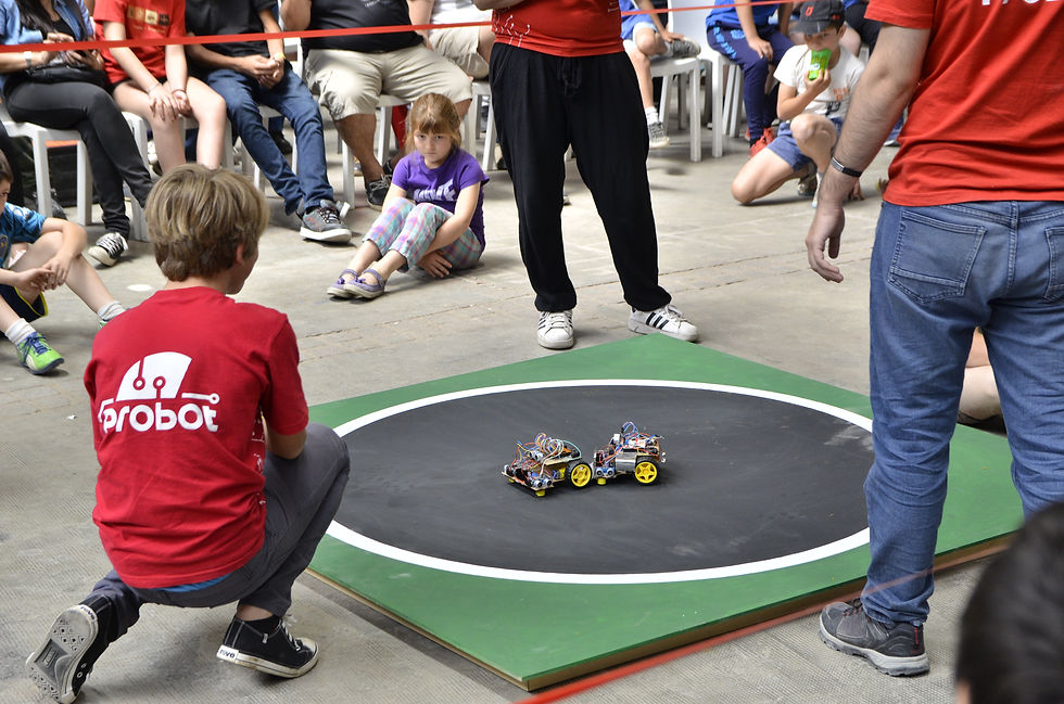 Robot luchador de sumo