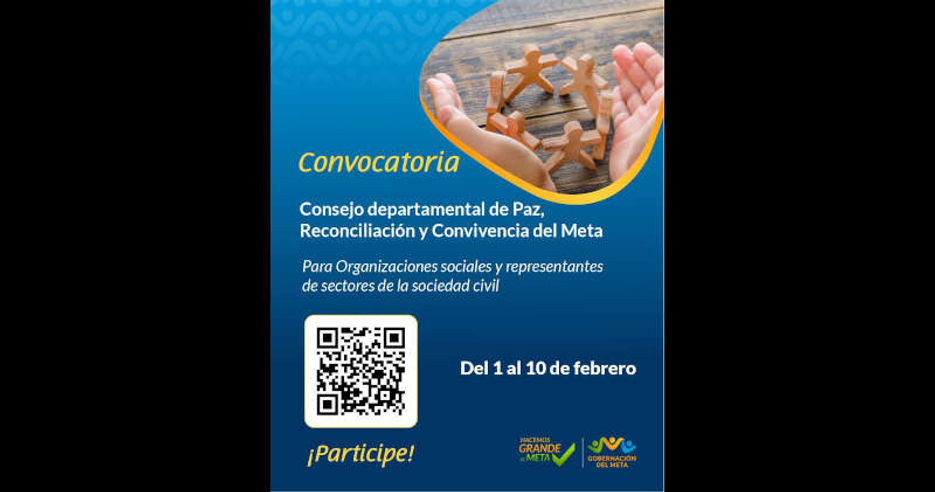 CONVOCATORIA PARA POSTULARSE COMO MIEMBRO DEL CONSEJO TERRITORIAL DE PAZ