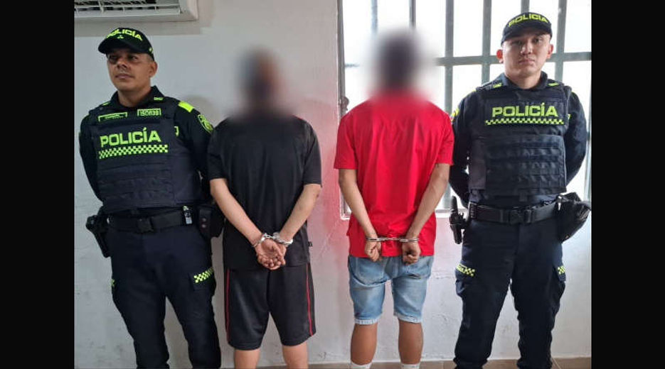 CAPTURADOS DOS SUJETOS POR RIÑA