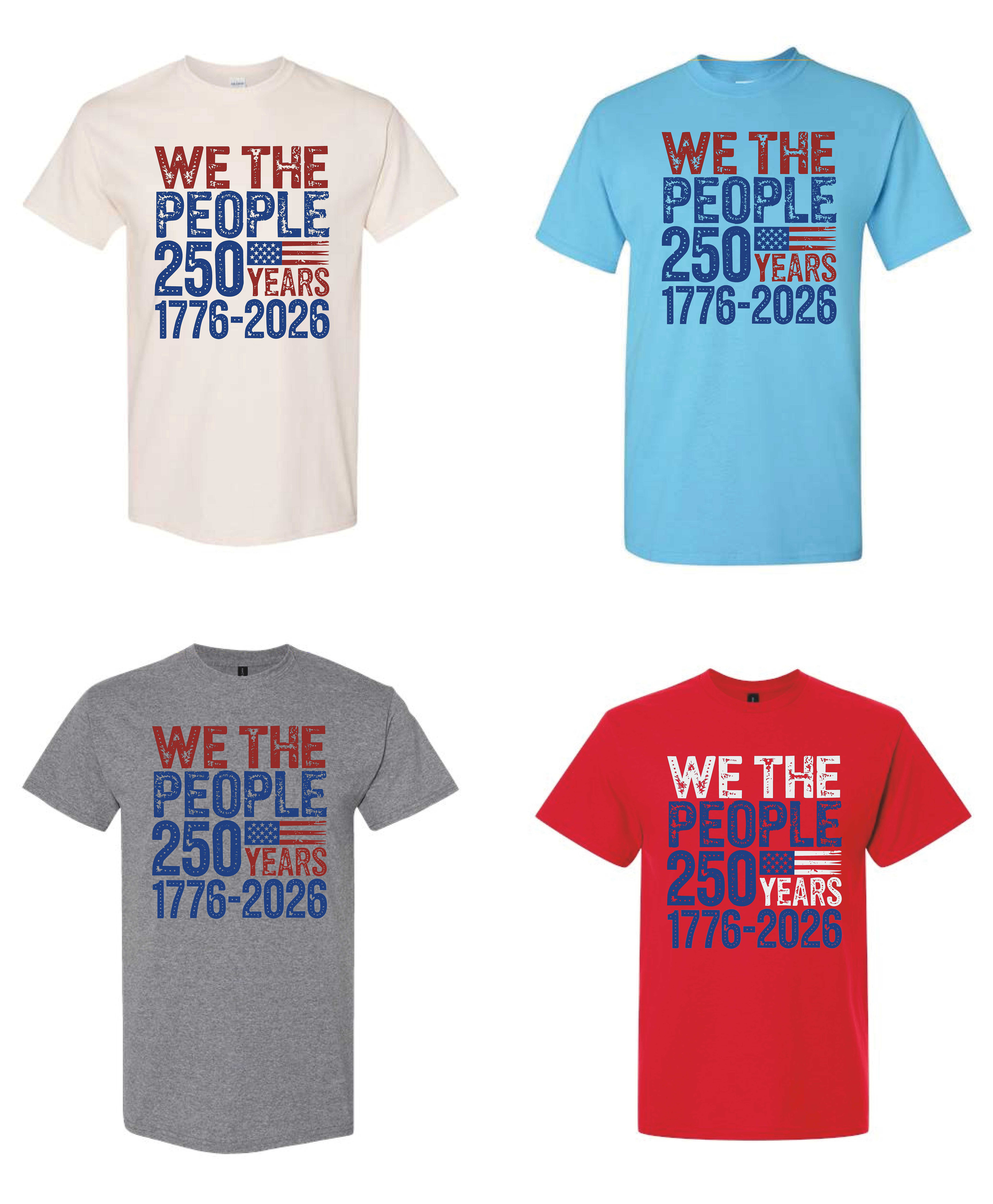 1776 We the People T-shirt