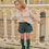 サムネイル： 【 Maison Marelle 】Short SEVRES- gray woolen stipes