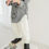 サムネイル： 【gayaLab】CAMICIA LAB / vichy bianco nero