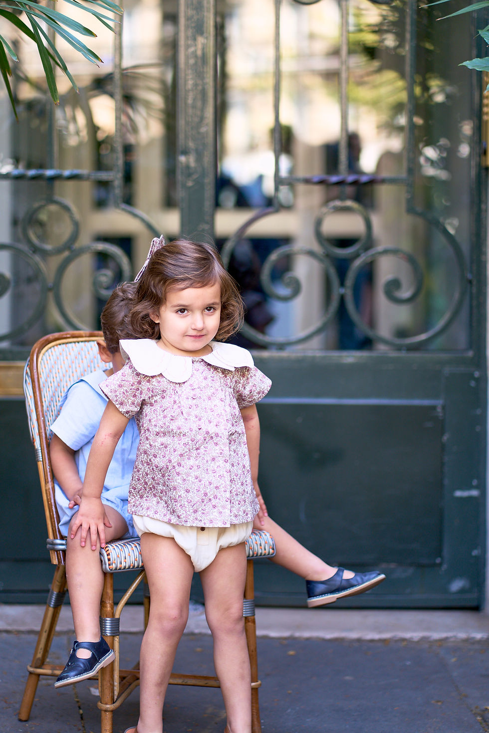 サムネイル： 【 Maison Marelle 】Blouse NOLLET- pink flowers