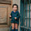 サムネイル： 【 Maison Marelle 】Romper ROI- tartan green & blue