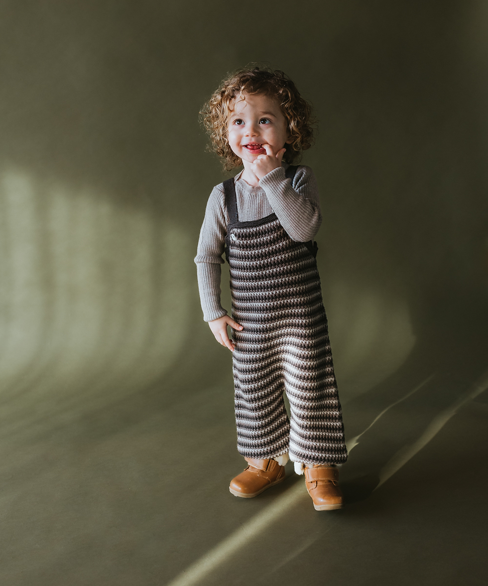 サムネイル： 【MABLI】PORTH OVERALLS - UMBER