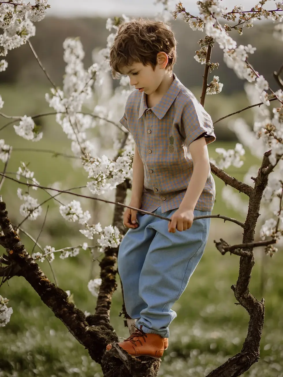 サムネイル： 【 Dannie and Lilou 】Cuffed Shirt