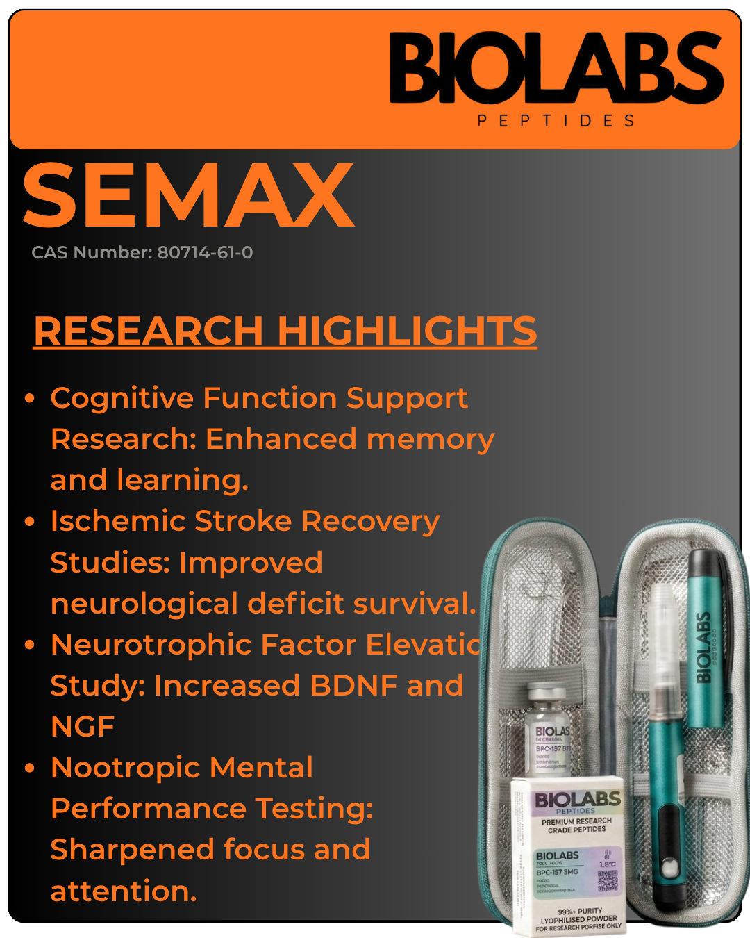 Semax Re-Usable Metal Pen Kit