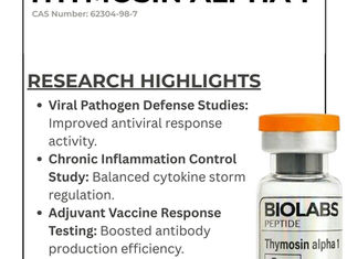 Thymosin Alpha-1: The Master Key to Peak Immunity