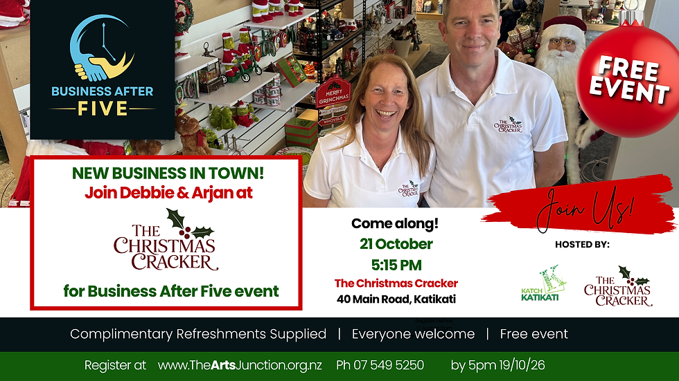 Business After Five: October: The Christmas Cracker
