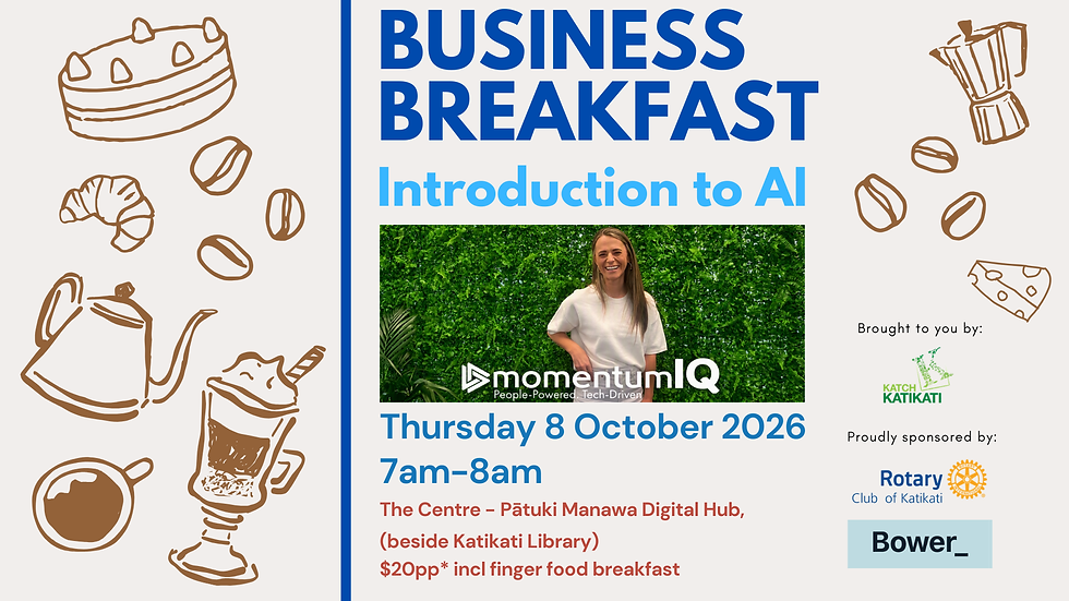 Business Breakfast - October - Meg Davis from MomentumIQ