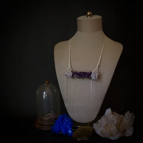 Collier d'amÃ©thyste