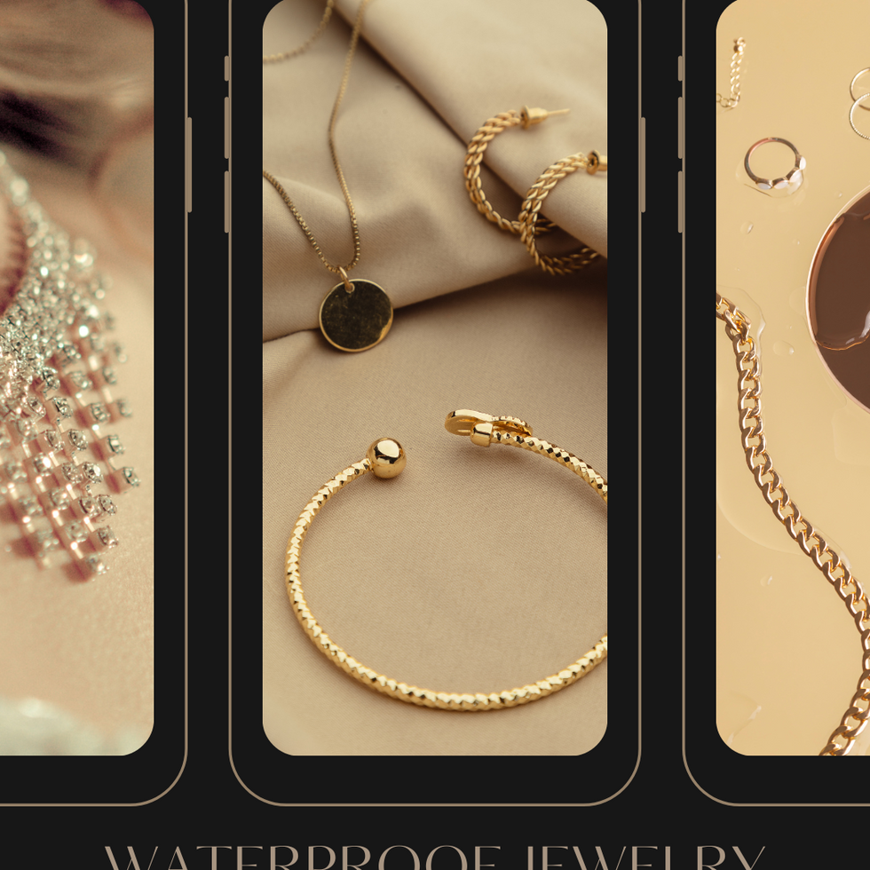 Black Gold Elegant Modern Jewelry Store Instagram Post