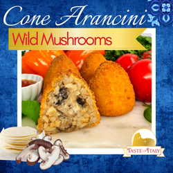 Cone Arancini Wild Mushrooms & White Truffle 12 (4oz)
