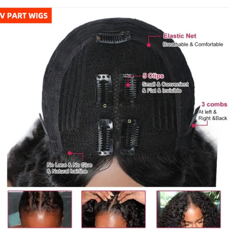 Thumbnail: 22” V-Part Gluless Wig 