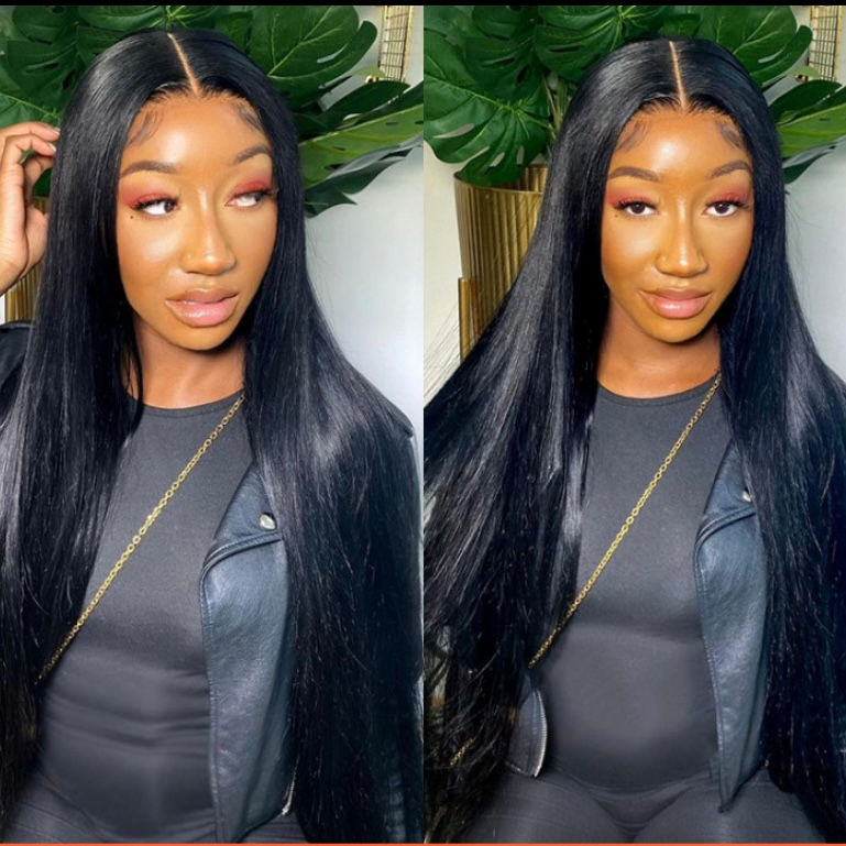 Thumbnail: 18” 360 Straight Frontal Wig 