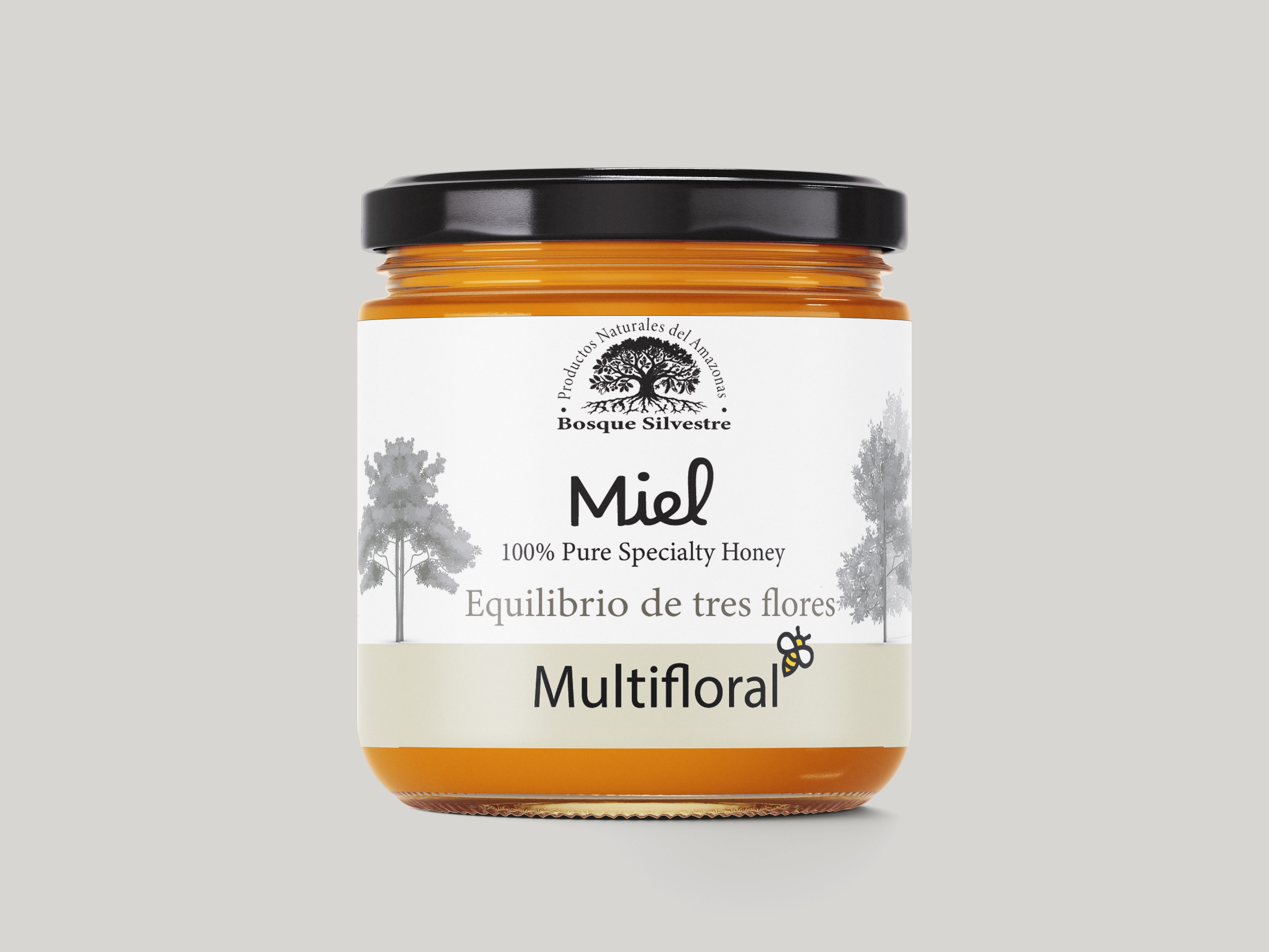 Miel MULTIFLORAL Equilibrio Tres Flores Premium