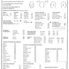 Headache Questionnaire
