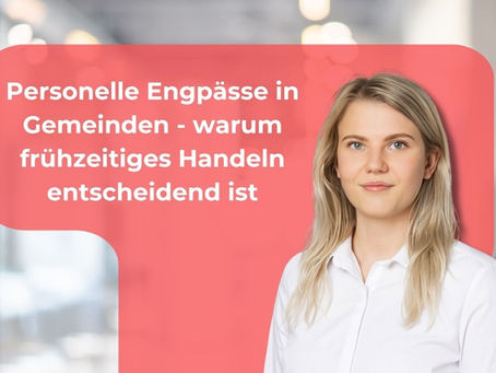 Titelbild zum Blogartikel über Personalengpass und Rekrutierung in Gemeinden