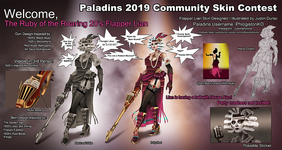 2019PaladinsCommunitySkinContestFlapperL
