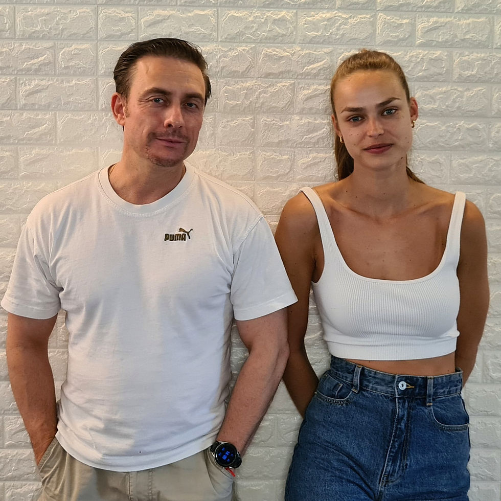 Remo Vinzens and Model Birgit Kos