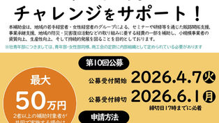 ビジネスコミュニティ型補助金の第10回公募の申請について