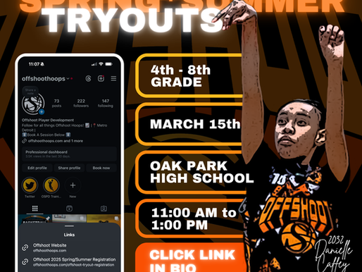 Offshoot 2025 Spring/Summer Tryouts