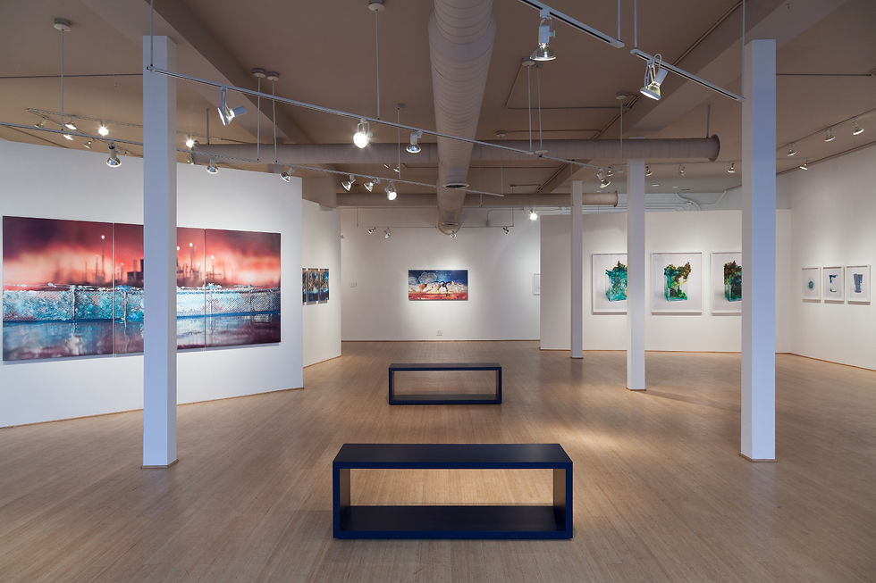Installation View of Ground Waters