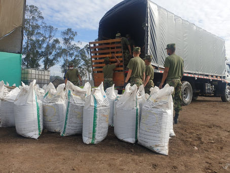 Trueques por la vida - Madrid - Intercambio de queso, yogurt y papa por abono orgánico Terrazán
