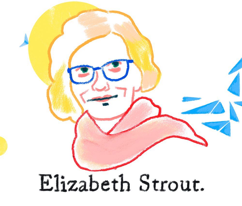 Elizabeth Strout animated portrait