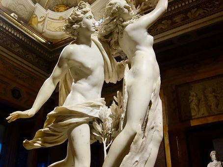 Bernini's sculpture of Apollo and Daphne
