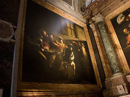 Caravaggio Calling of St. Matthew
