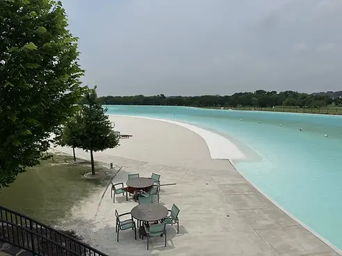 The Windsong Ranch Lagoon in Prosper, TX.