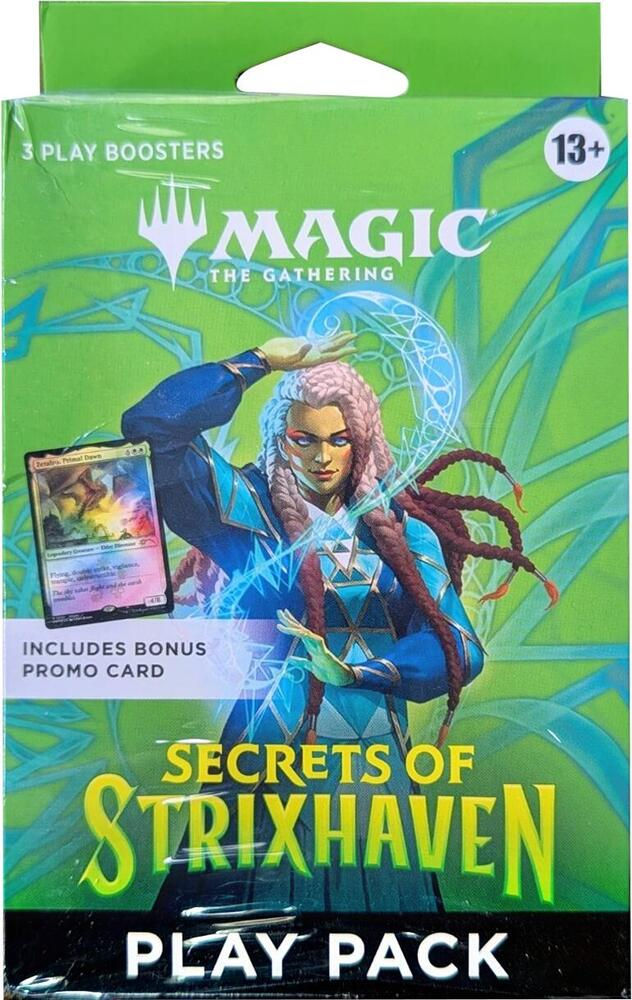 Magic: The Gathering Secrets of Strixhaven Play Pack (3 Booster Pack Bundle)