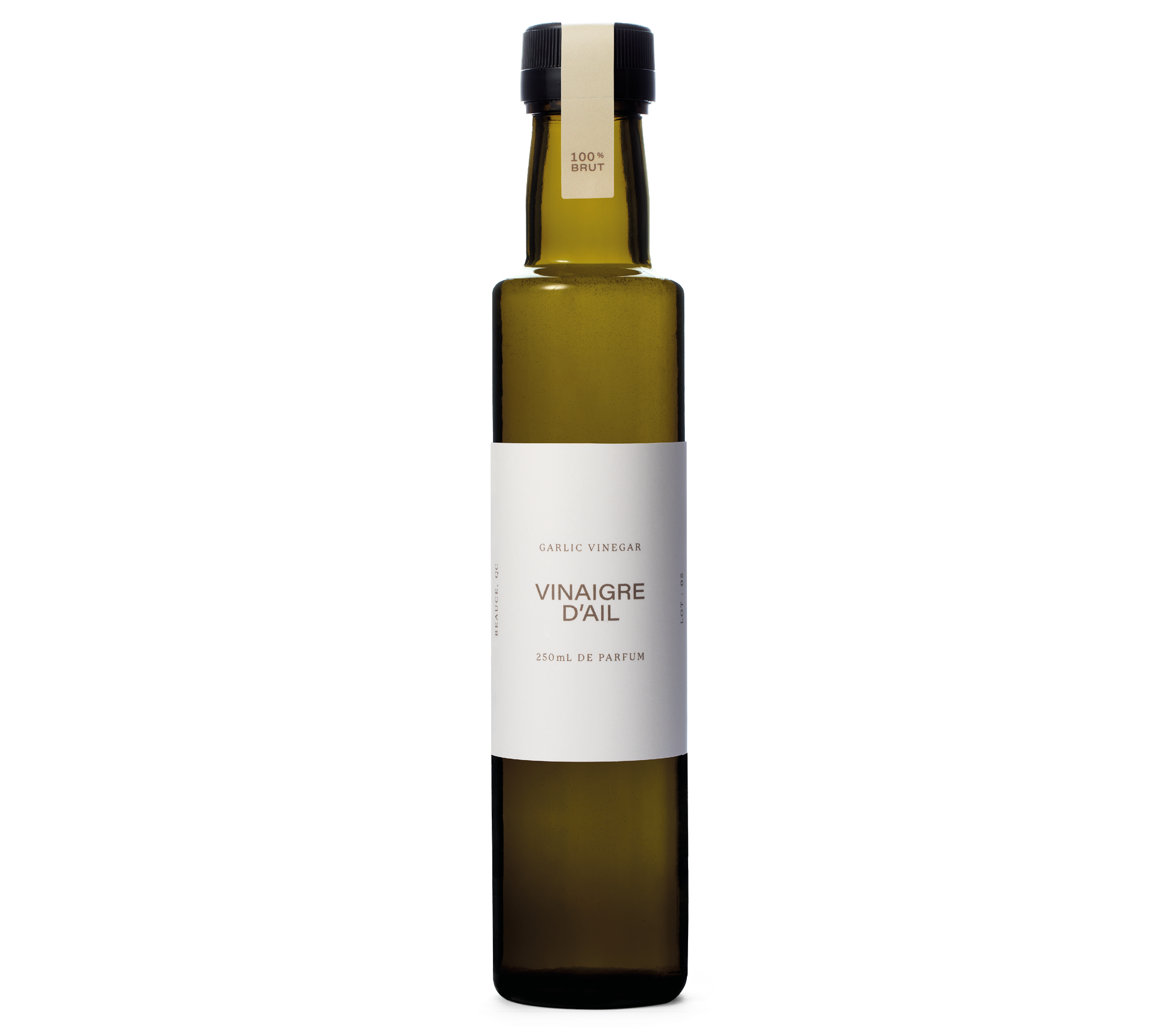 Vinaigre d'ail - La Terre du 9
