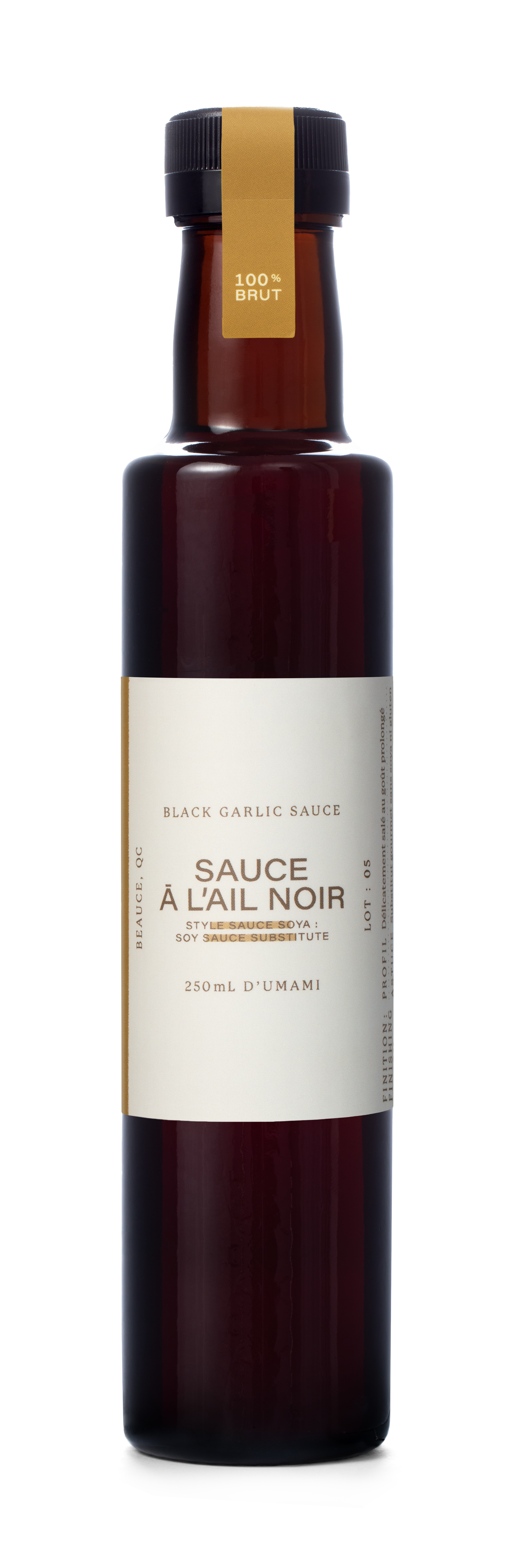 Sauce à l'ail noir - La Terre du 9