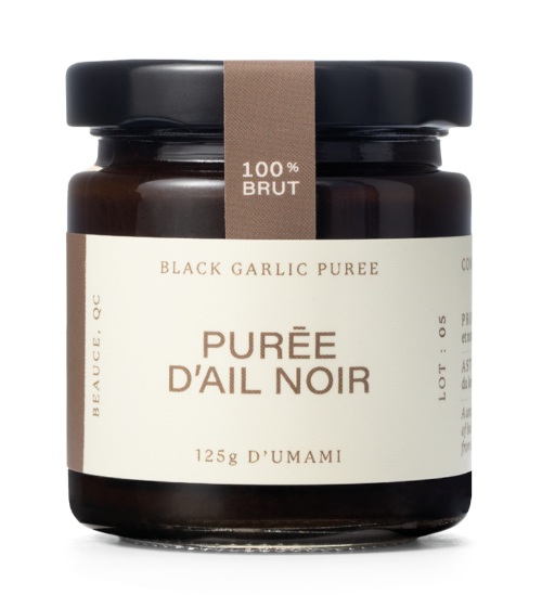 Purée d'ail noir - La Terre du 9