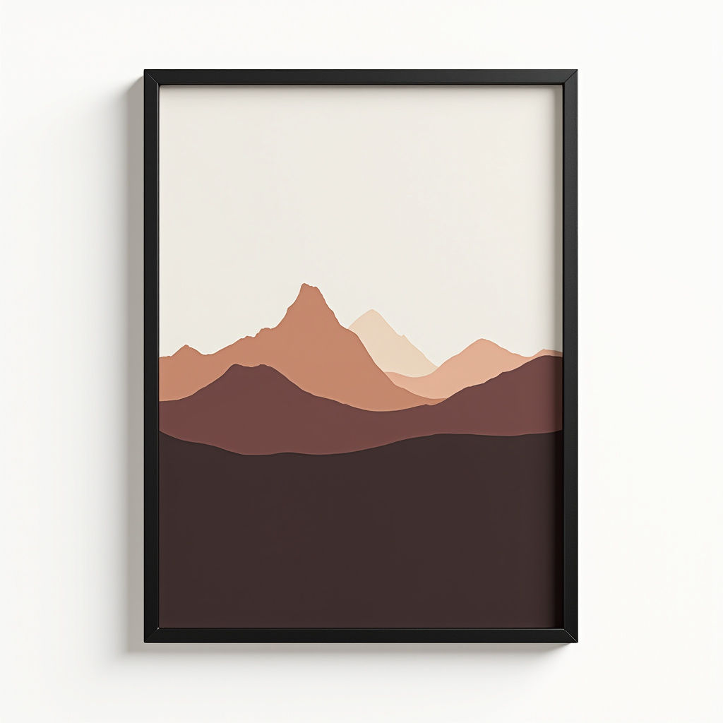 Butte Mountain Print