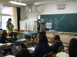 ３年「昔の道具」大島さんのお話③